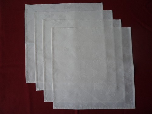 Set white floral cotton - floral,