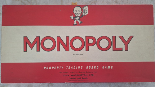 Vintage monopoly board game - vintage,