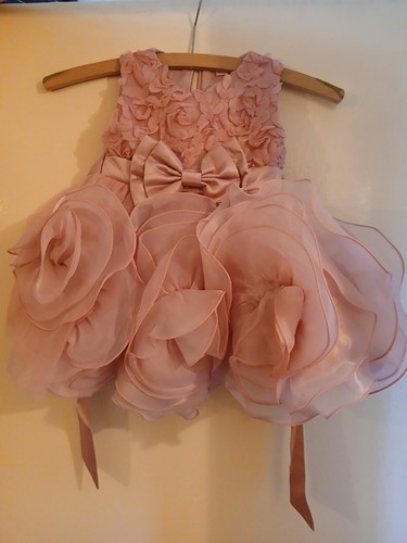 Beautiful pink coloured frilly - pink,