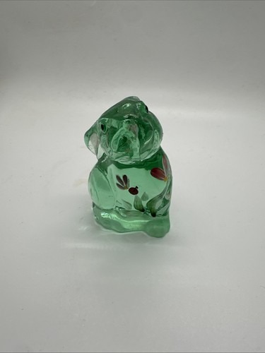 Fenton rabbit hand painted - fenton,