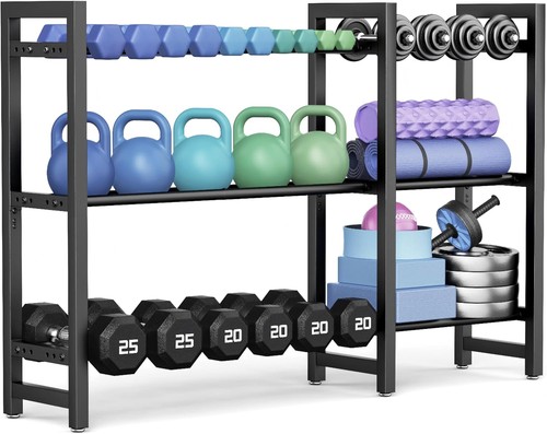 Tier inch dumbbell rack - 3-tier,