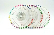 Hijab Scarf Pearl Pins Safety Pin Wheel Craft Tailor Sewing Hat Multi Use DIY