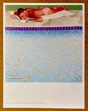 David Hockney  - Sunbather -