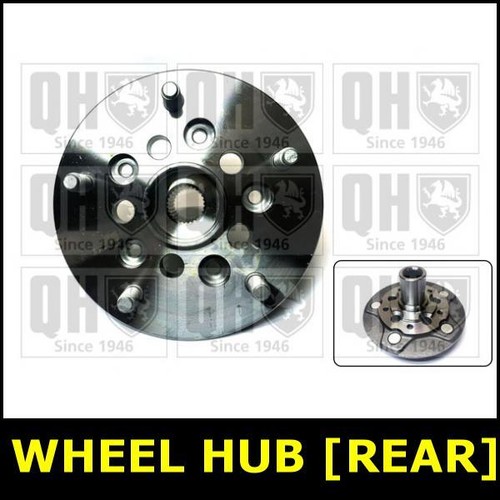 Wheel hub rear - rear, for