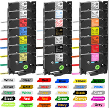 Label Tape For Brother P-Touch TZe-231 TZ-251 TZe 12mm 24mm Laminated PT-H101C