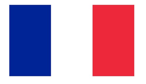 French flag iron on screen - 2,