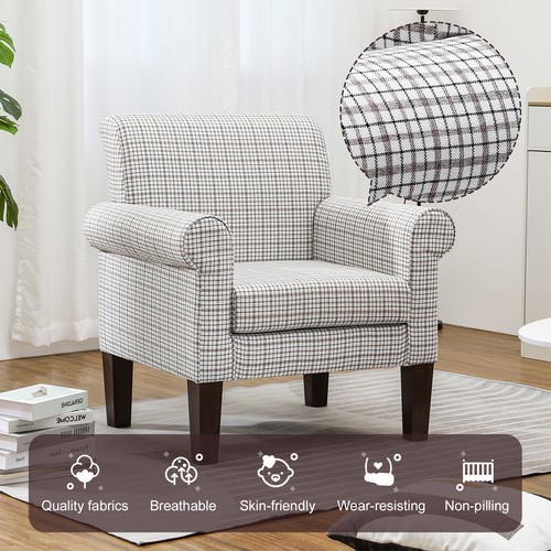 Modern accent arm chair grid - accent,