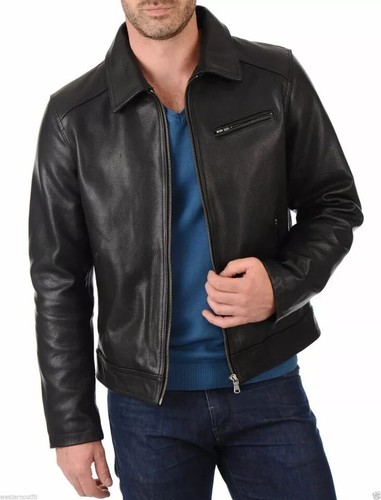 Mens vintage real leather - real,
