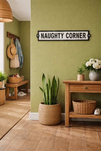 Naughty corner cast iron - cast,