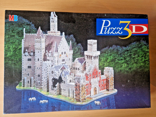 Puzz alpine castle - 3d,