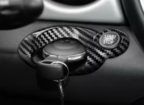 Carbon fibre ignition switch - carbon,
