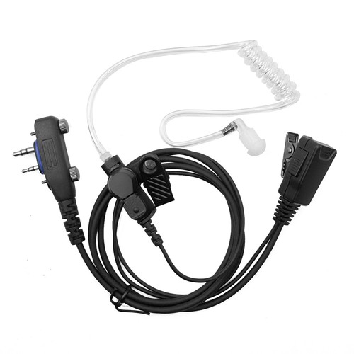 Radio earpiece headset - ptt, mic