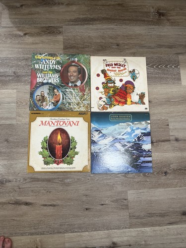 Vintage christmas vinyl - vintage,