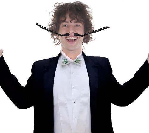 Compare fake moustache - compare,