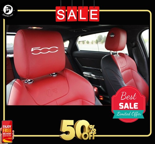 Fiat 500 headrest - , leather