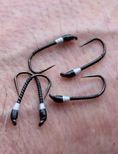 5 x Black White Vicar Trout