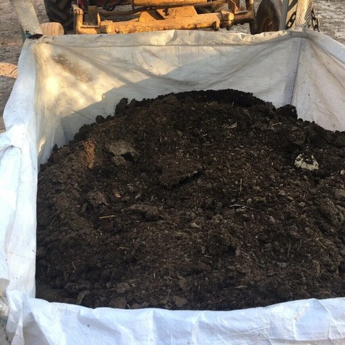 Cow manure compost organic - cow,