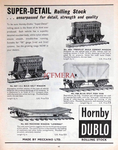 Hornby dublo range - hornby, of