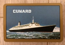 A vintage Pack of Waddingtons Cunard Line Playing Cards with 1 Joker
