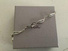 Sterling silver bracelet with