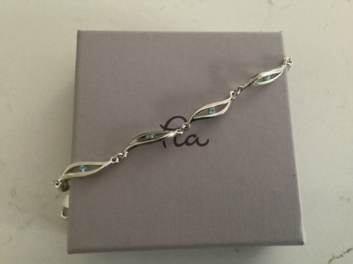 Sterling silver bracelet with