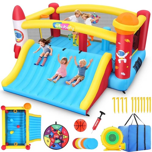 Bouncy castle play - play, with
