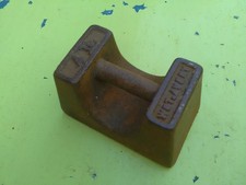 Vintage 4lb Cast Iron Bar