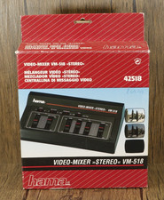 Hama VM-518 Video - Mixer - Stereo Tech 42518 - Vintage
