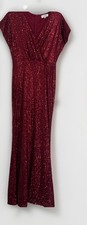 Faeriesty Red Sequin Dress