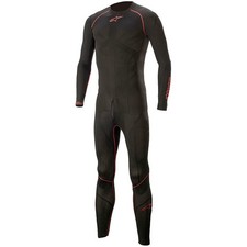 Alpinestars Ride Tech Lite One Piece Undersuit Motorbike Motorcycle Black Red