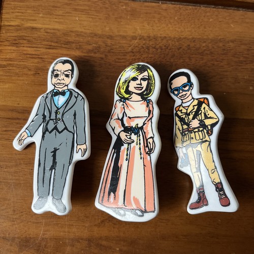 Vintage thunderbirds badges - vintage,