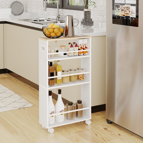 Storage trolley kitchen cart - storage,