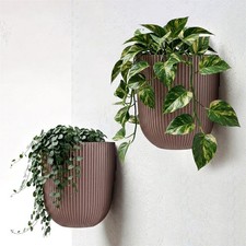 Wall mounted plant pot set - pot,