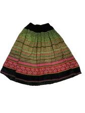 Vintage Hmong Tribal Skirt