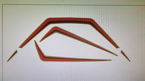 Yamaha rd350lc decal kit - yamaha,