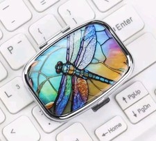 PILL BOX POT METAL RECTANGULAR