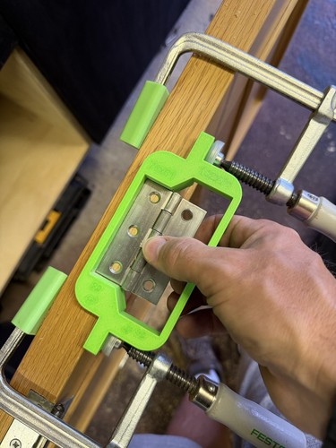Router hinge jig - and, 4”