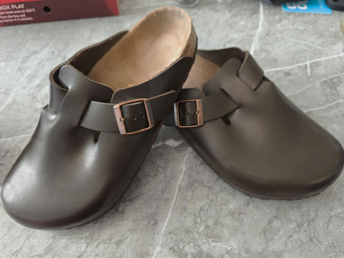 Birkenstock boston brown - birkenstock,