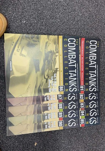 Deagostini combat tanks books - combat,