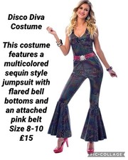 Disco Diva Ladies 1970's 70's