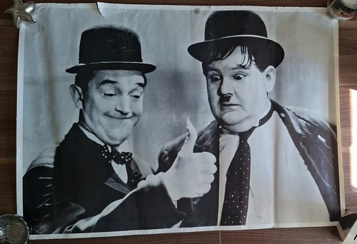 Laurel and hardy print - laurel,