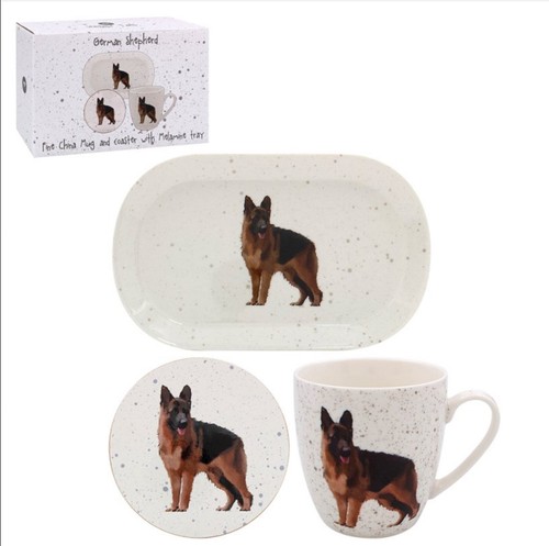 German shepherd alsatian mug - german,