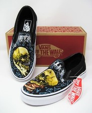 Vans X Metallica Classic Slip on Sad But True Pushead Shoes Women's 7 Men's 5.5