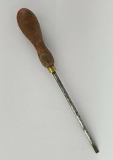 Vintage wooden handled slotted - vintage,