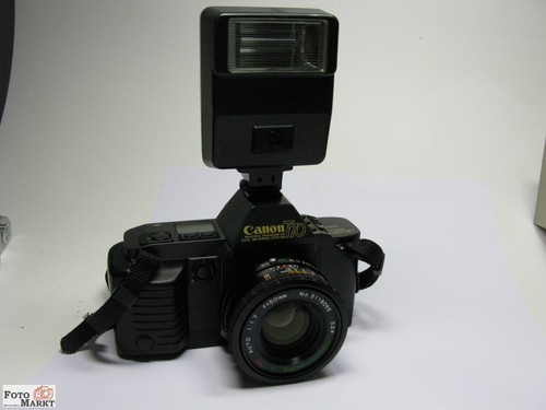 Lot canon t70 slr - lot:,
