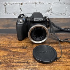 Olympus SP-590UZ 12.0MP Digital Bridge Camera  + 1gb Memory Card Tested Working