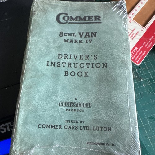 Commer 8cwt van mark driver - commer,