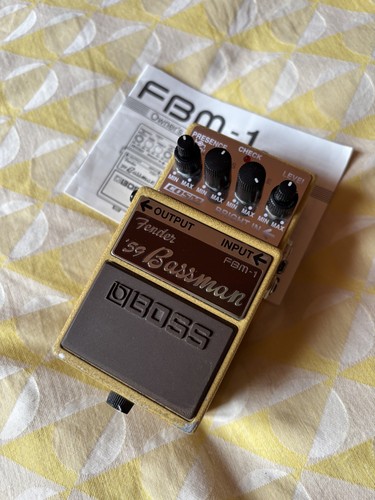 Boss fbm fender 59 bassman - fender, '59
