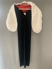 Official Cruella De Vil Costume With Wig, Gloves, Dress And Shawl