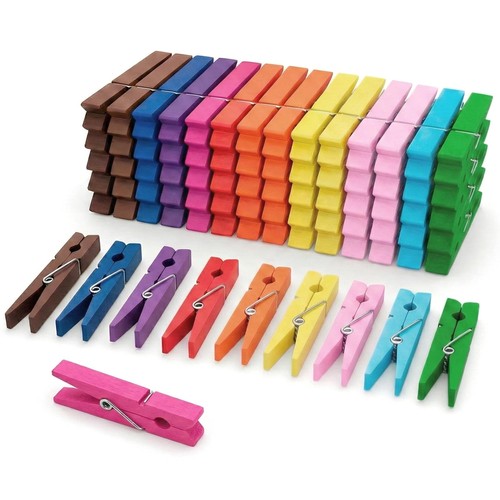 Clothes pins wooden 50 - pins,